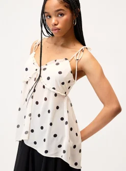 Chiffon babydoll cami
