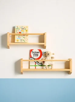 Children's wall-mounted bookcase
