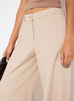Chloe Lizza lightweight crinkled barrel-leg pant