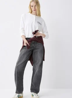 Cinch barrel jean