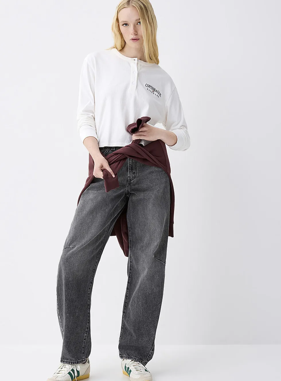 Cinch barrel jean
