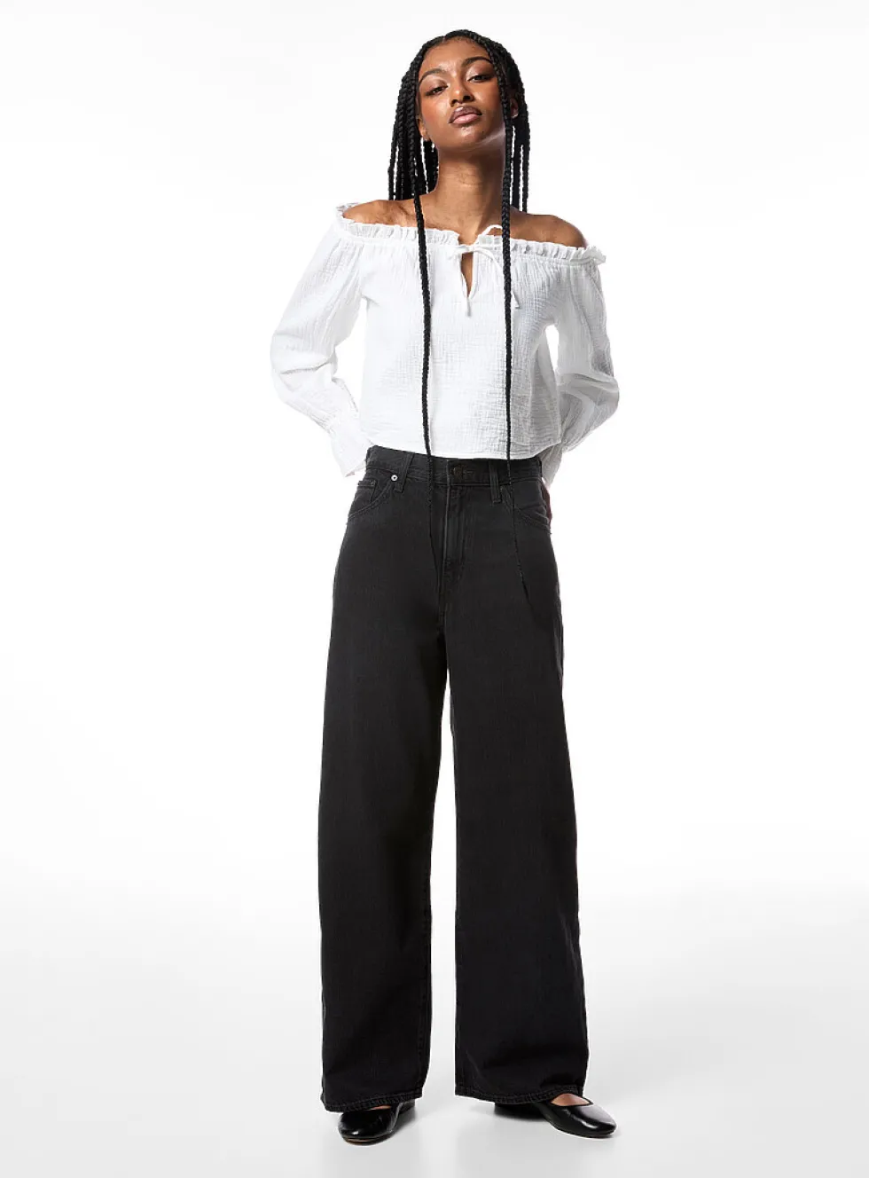 Cinch ultra-wide-leg jean