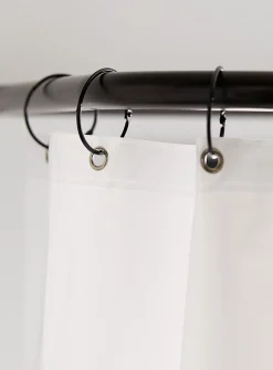 Circular shower hooks