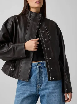 Ciro lambskin leather jacket