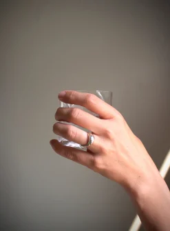 Clara sterling silver ring