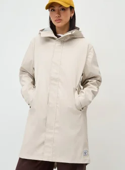 Classic long raincoat