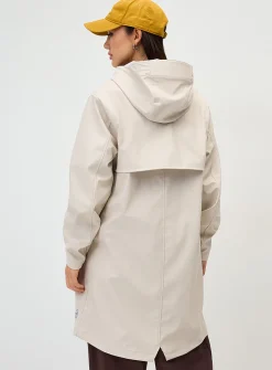 Classic long raincoat