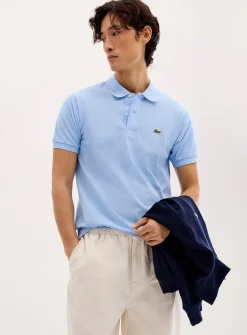 Classic piqué croc polo