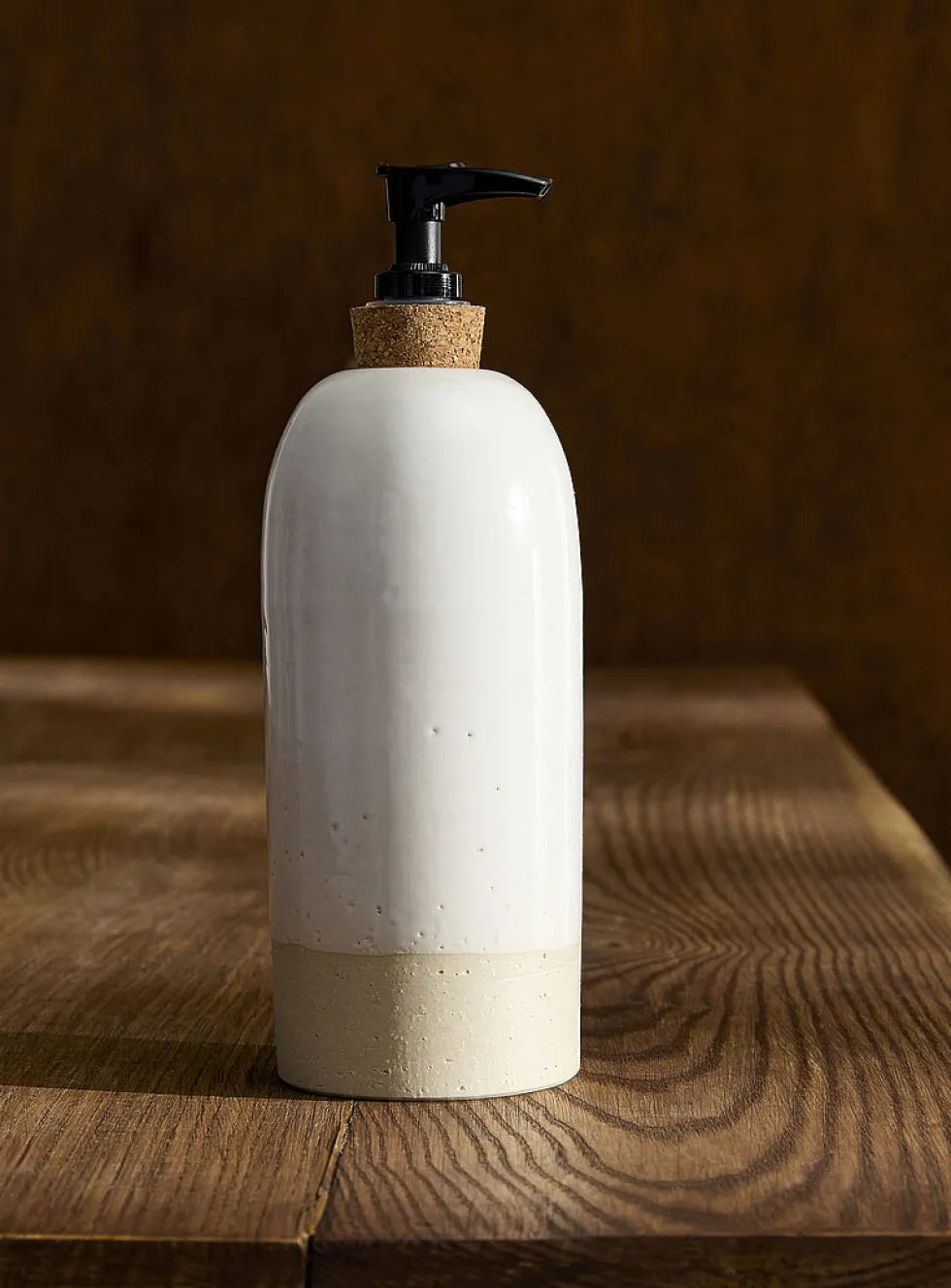 Classic White Soap Pump