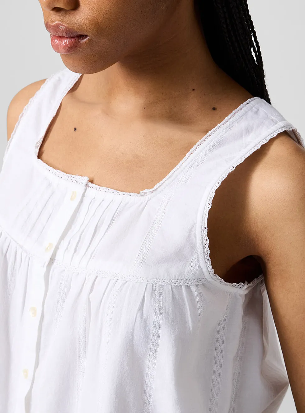 Clea sleeveless blouse