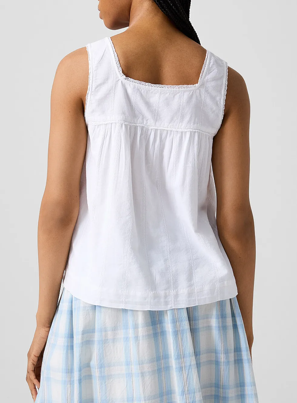 Clea sleeveless blouse