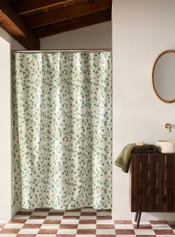 Clovers shower curtain