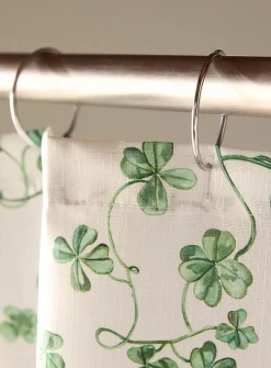 Clovers shower curtain