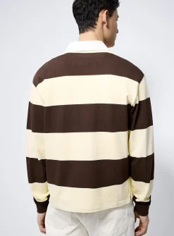 Club-stripe rugby polo