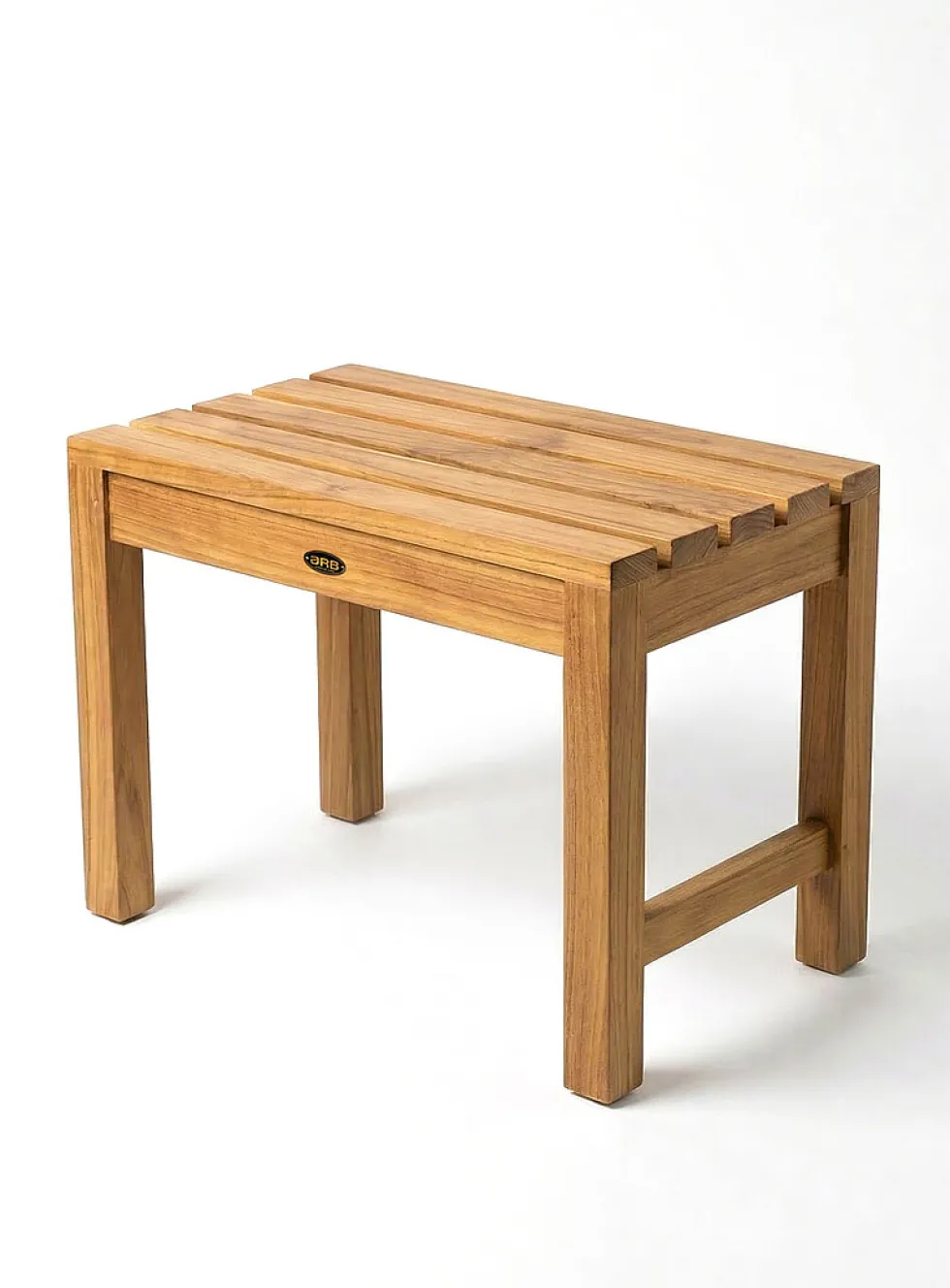 Coach teak wood shower bench