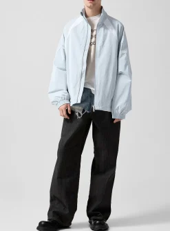 Coated effect trompe-l'oeil pant