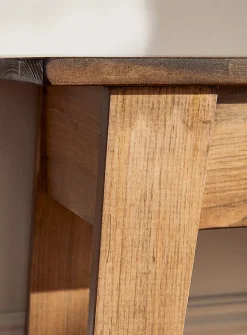 Collier rustique side table