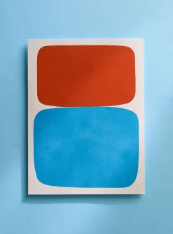 Colour block poster