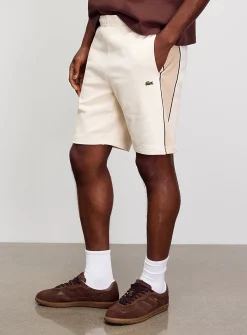 Colour block terry-lined short