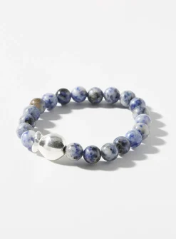 Coloured pearl bracelet