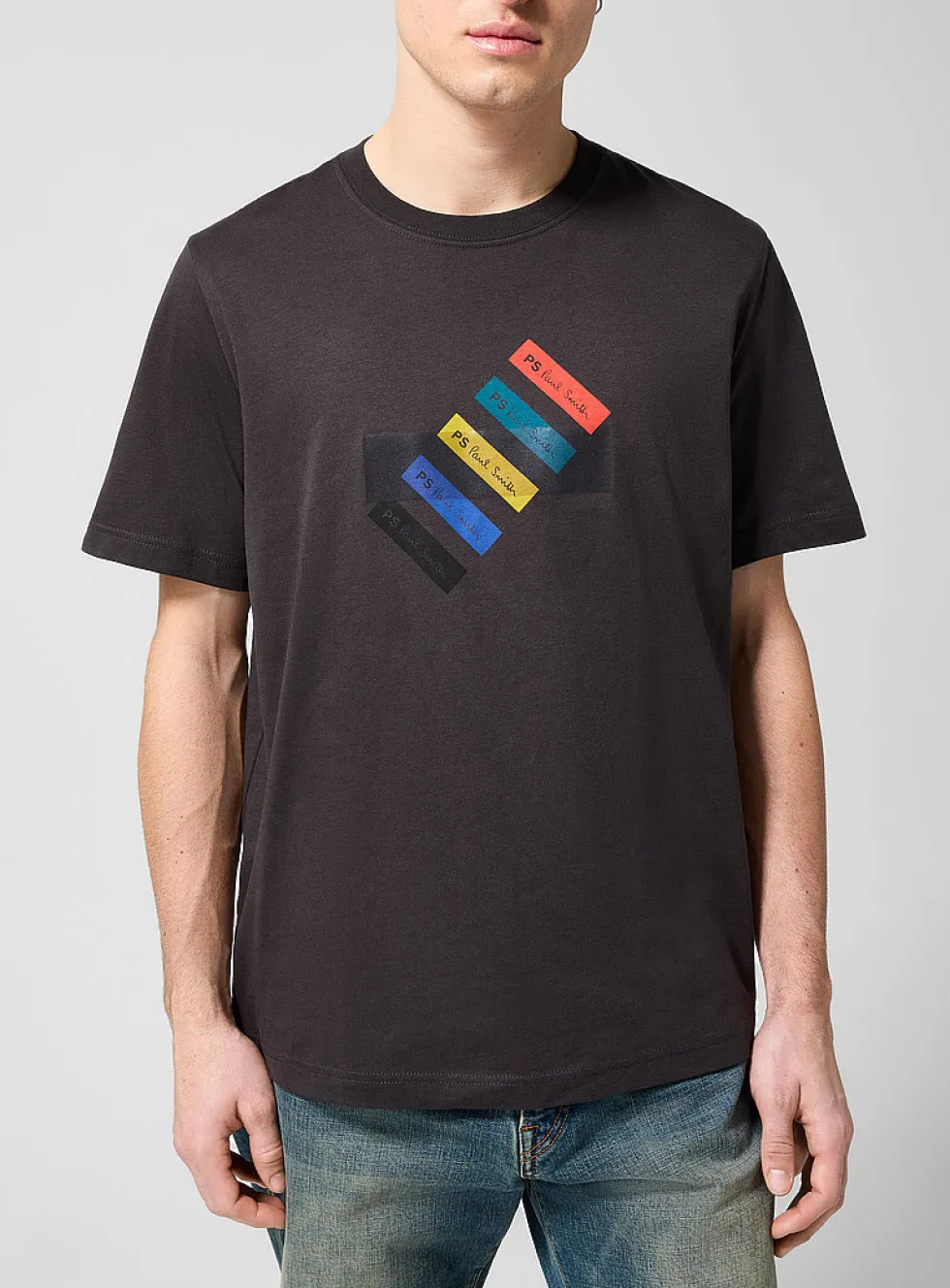 Coloured stripes T-shirt