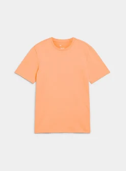 Colourful 100% organic cotton crew-neck T-shirt