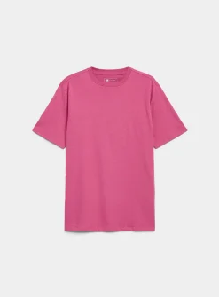 Colourful 100% organic cotton crew-neck T-shirt