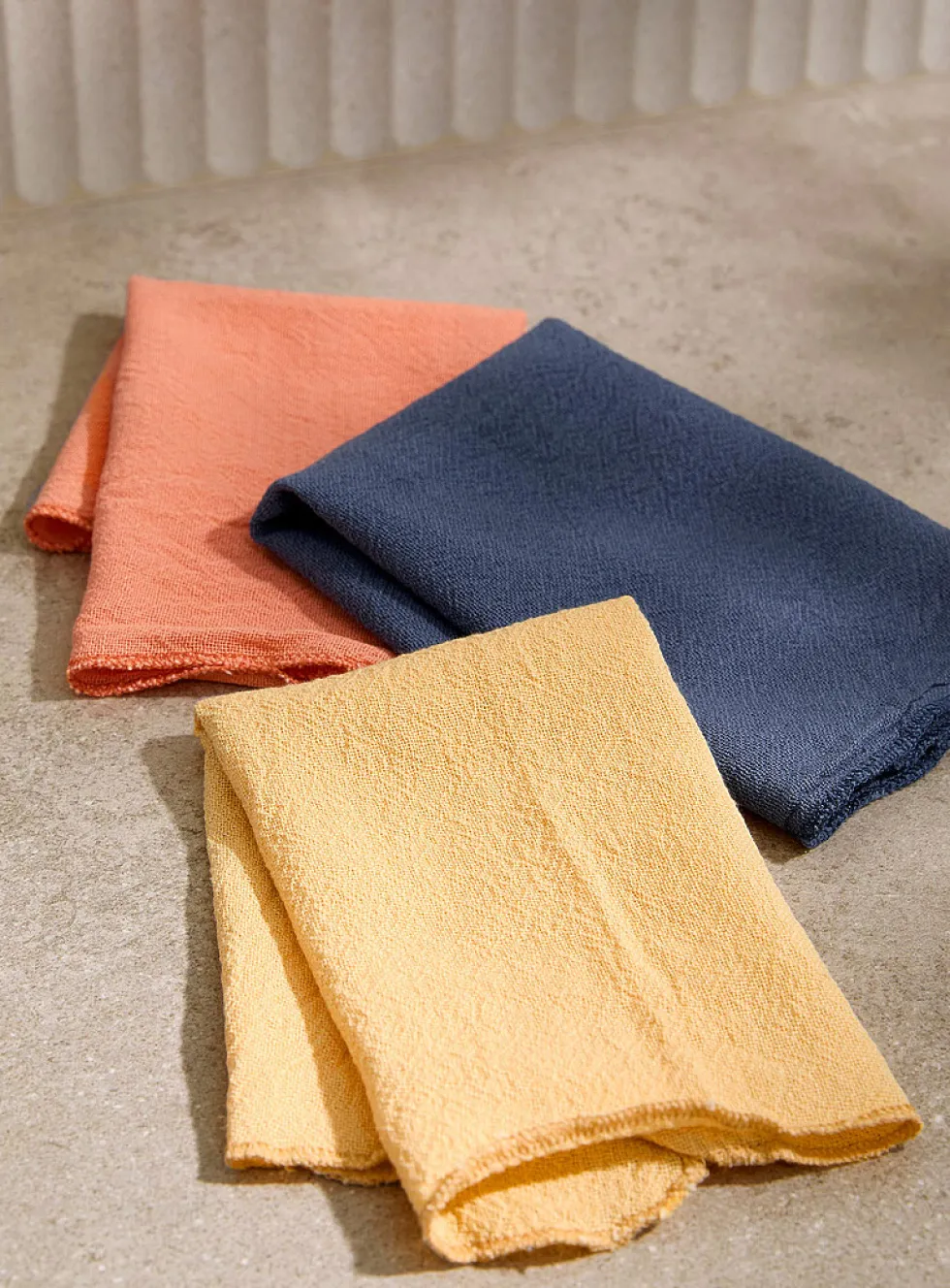 Colourful dishcloths