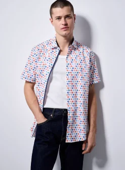 Colourful floral shirt