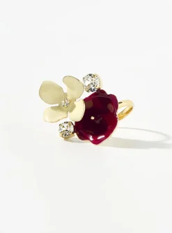 Colourful flowers ring