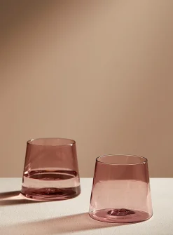Colourful glass set