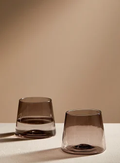 Colourful glass set