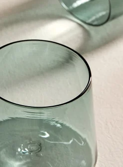 Colourful glass set