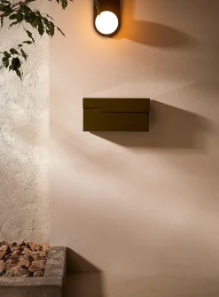 Colourful horizontal Urban mailbox