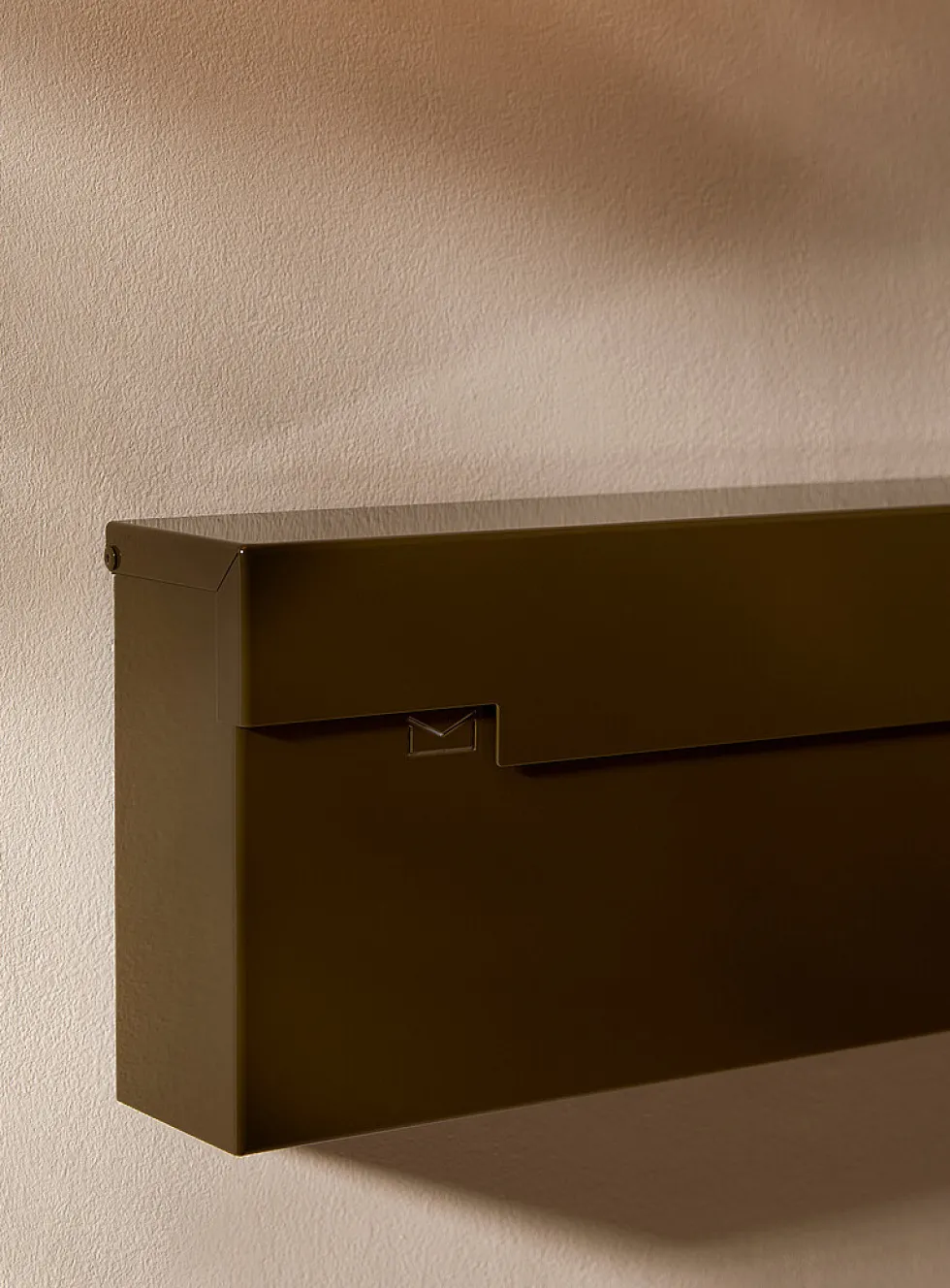 Colourful horizontal Urban mailbox