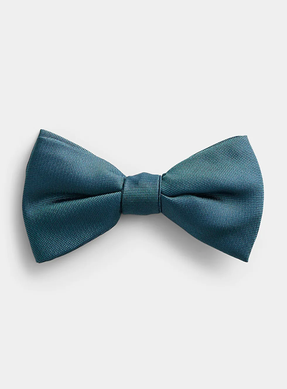 Colourful micro-check bow tie