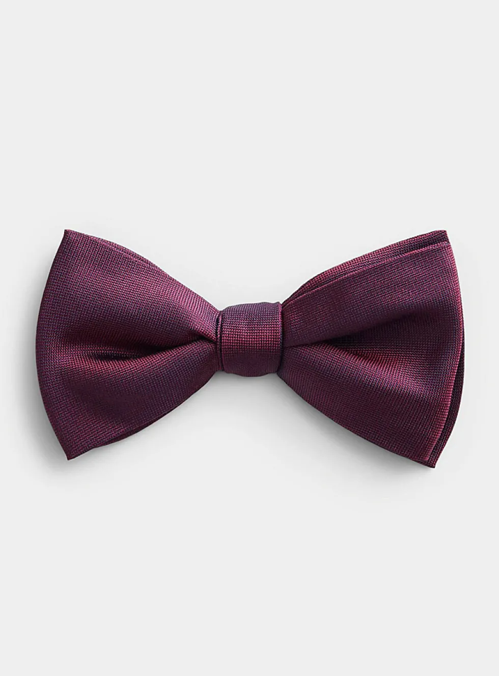 Colourful micro-check bow tie