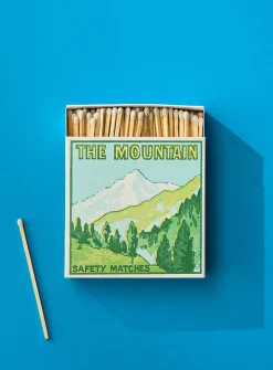 Colourful painting square match holder