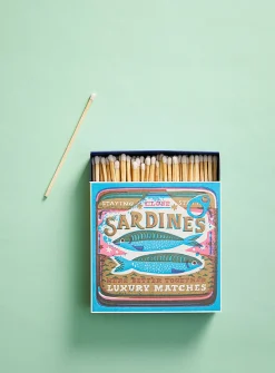 Colourful painting square match holder