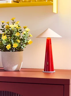 Colourful portable LED lamp
