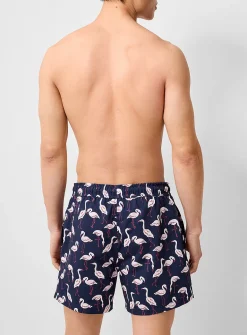 Colourful print swim short