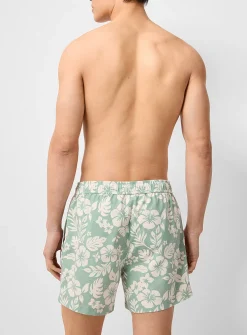 Colourful print swim short