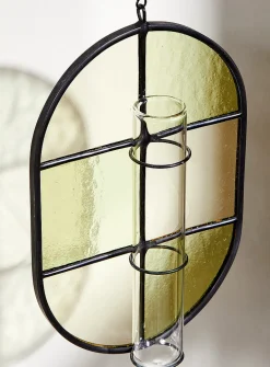 Colourful stained glass propagation station