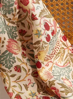 Colourful Strawberry Thief napkin