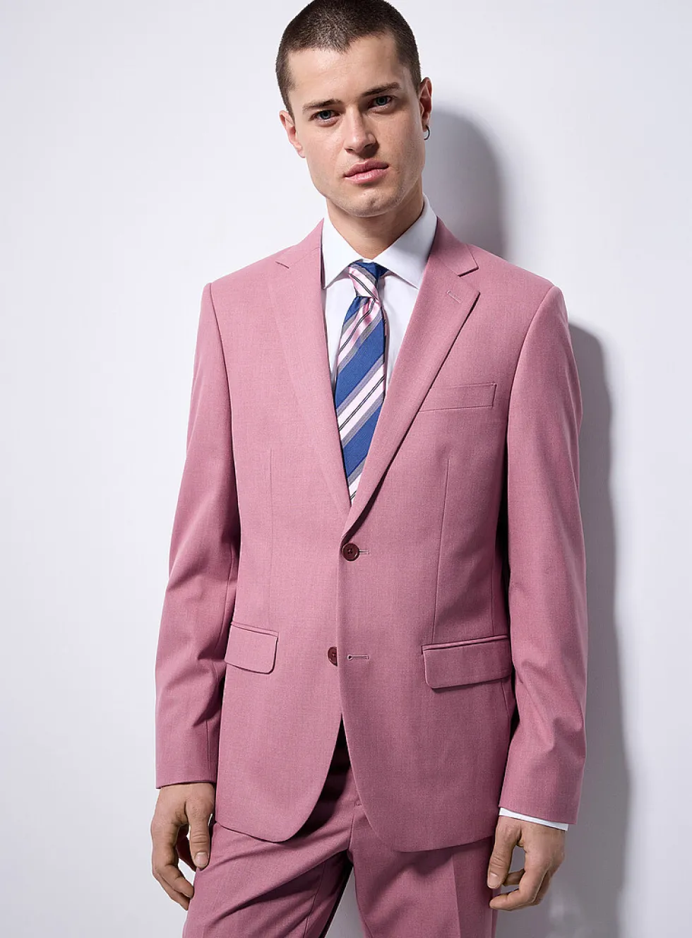 Colourful stretch suit