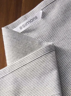 Colourful thin striped tea towel