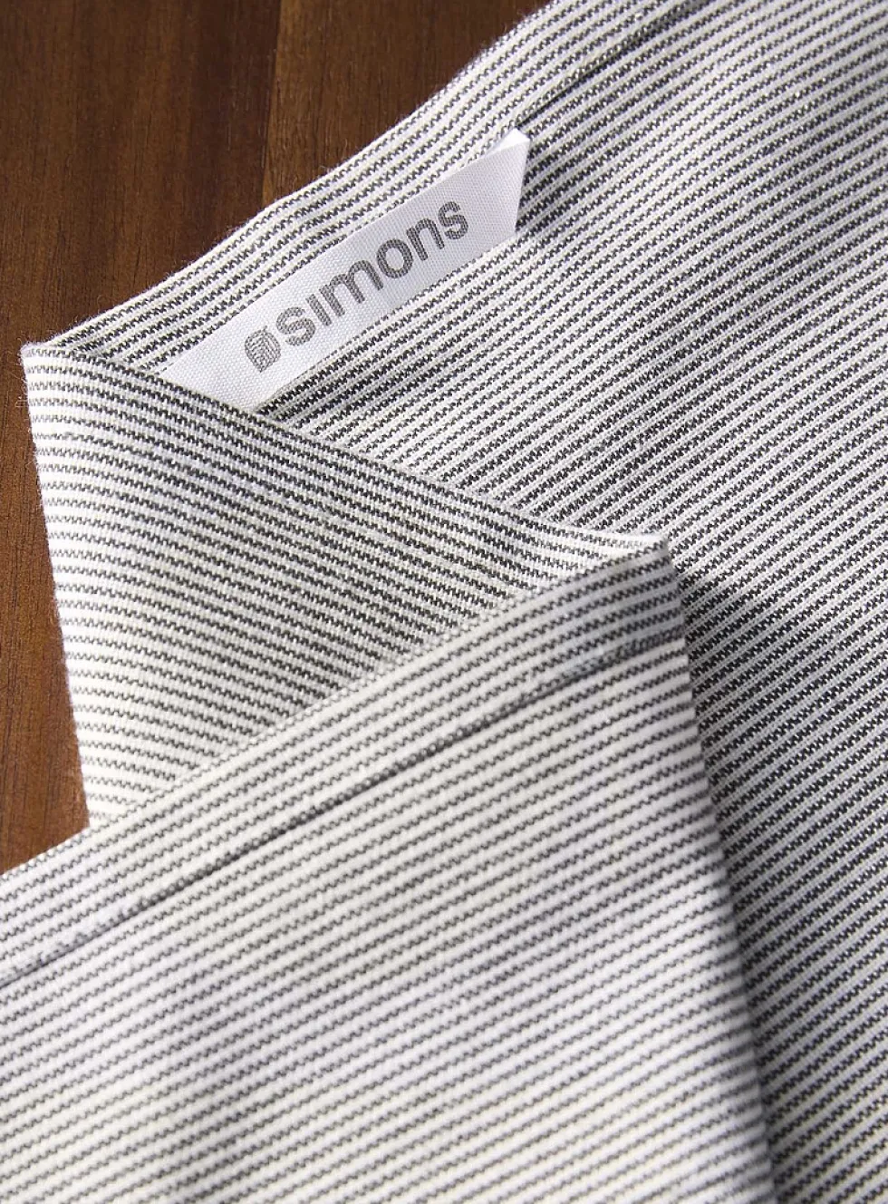Colourful thin striped tea towel