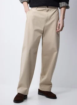 Colourful twill pant