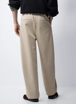 Colourful twill pant