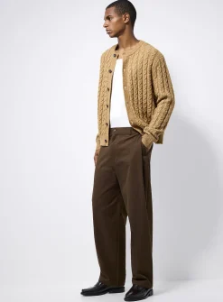 Colourful twill pant